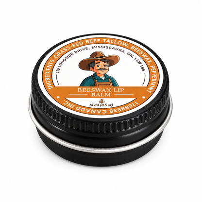 Peppermint Beeswax Lip Balm - 15 ml